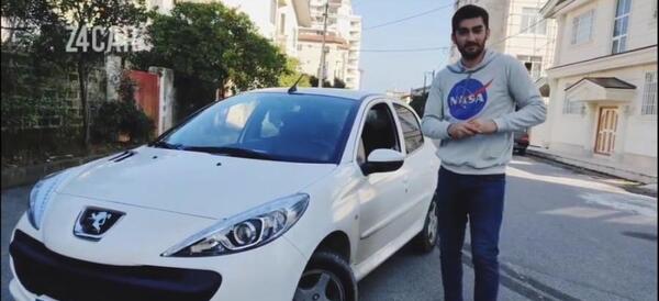 عکس پژو دویست و هفت