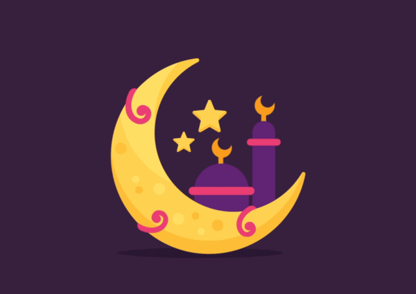 گیف عکس ماه رمضان متحرک