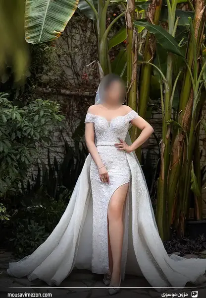 عکس لباس عروس شنی