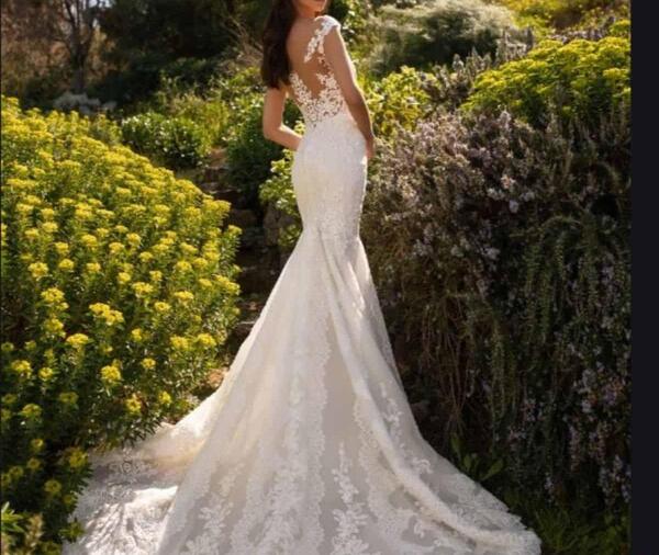 عکس لباس عروس شنی