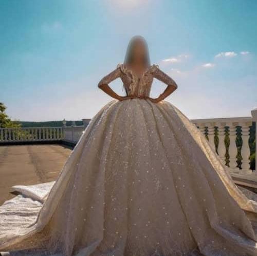 عکس لباس عروس شنی