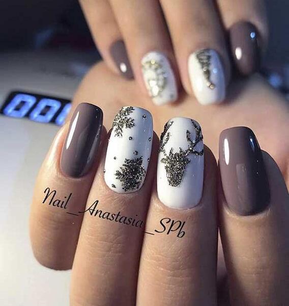 عکس طراحی ناخن ژل