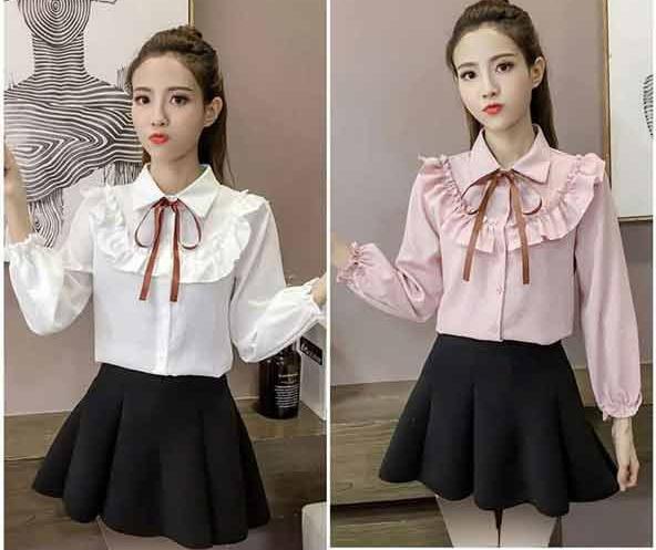 عکس شومیز دامن عروسکی