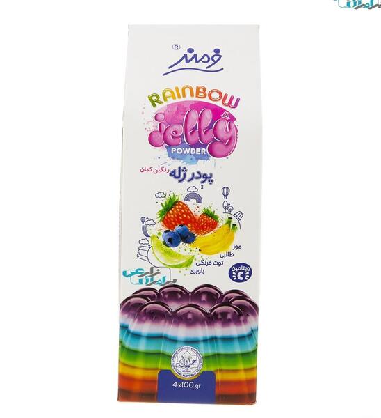 عکس ژله ی رنگین کمان