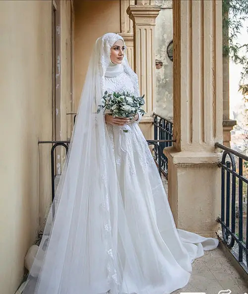 عکس عروس پوشیده