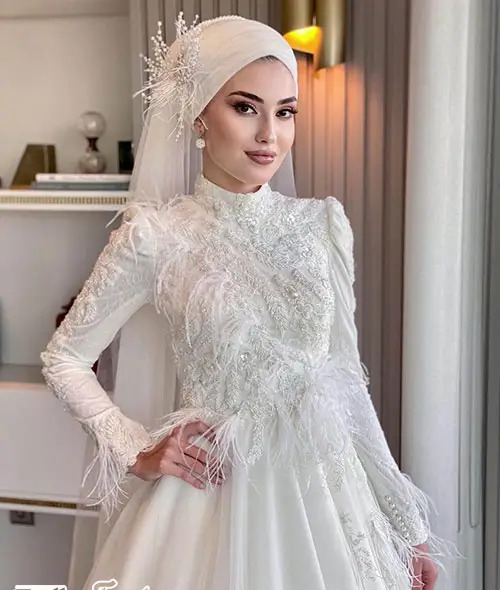 عکس عروس پوشیده