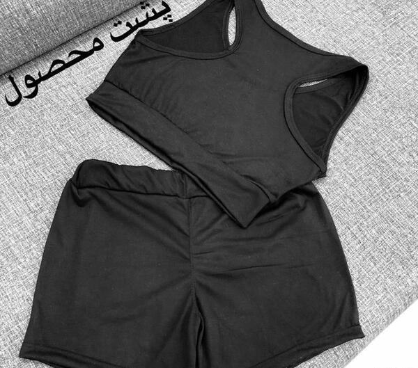 عکس تاپ و شلوارک اسپرت دخترانه