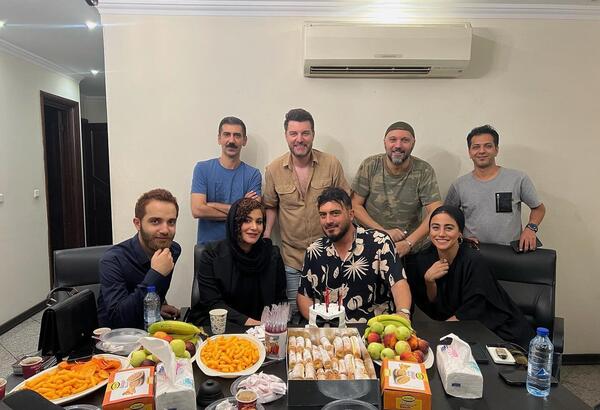 عکس همسر ودختر باربد بابایی