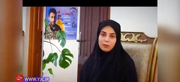 عکس شهید بابک نوری هریس و همسرش