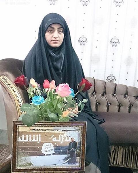 عکس شهید بابک نوری هریس و همسرش