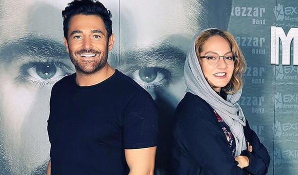 عکس سجاد رفیعی و مهناز افشار