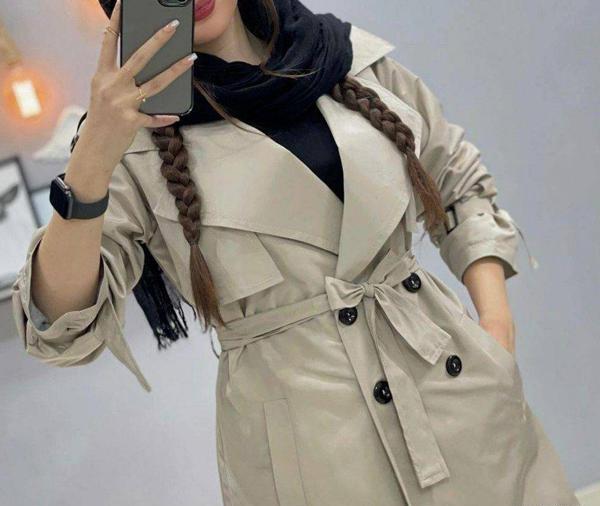 عکس بارانی زنانه
