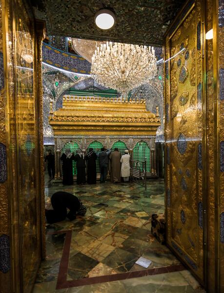 عکس حرم امام علی