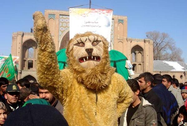 عکس شیر روز عاشورا