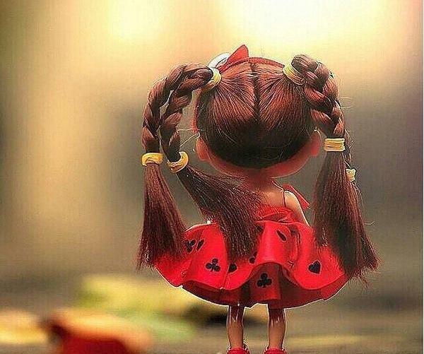 عکس نوشته فرشته دختر