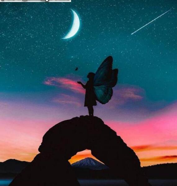 عکس نوشته فرشته دختر