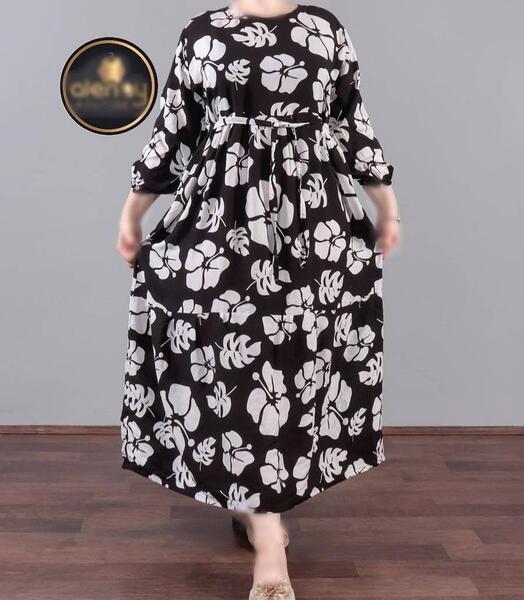 عکس پیراهن گلدار زنانه