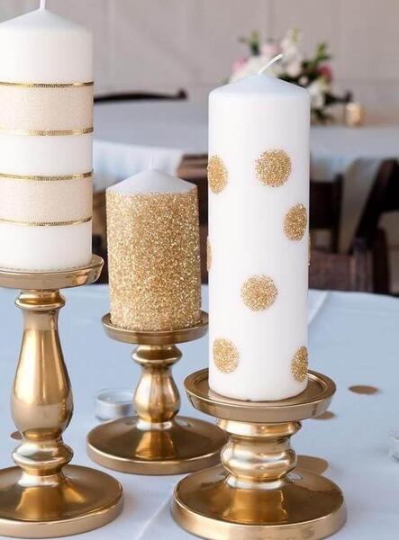 عکس ایده هایی برای شمع سازی