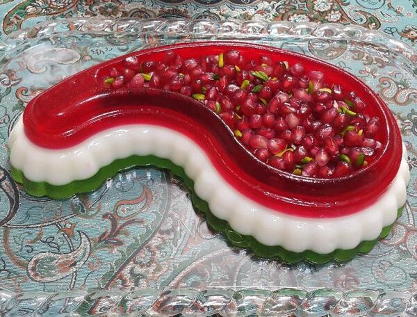 عکس ژله مخصوص شب یلدا