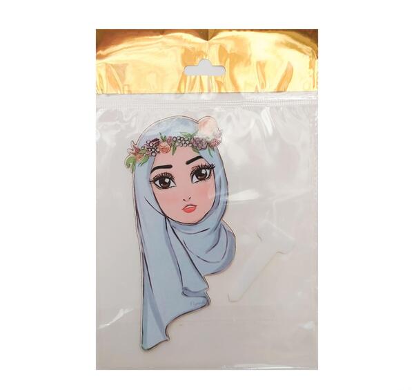 عکس کیک تولد دخترانه با حجاب