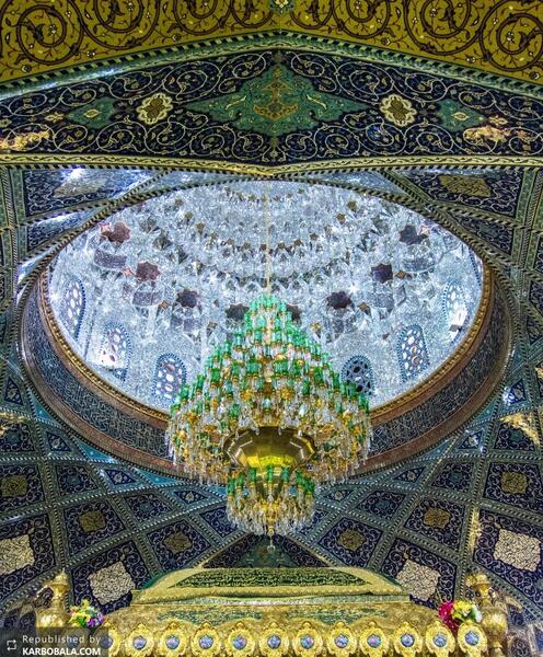 عکس ضریح حرم حضرت رقیه