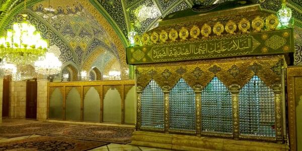 عکس ضریح حرم حضرت رقیه