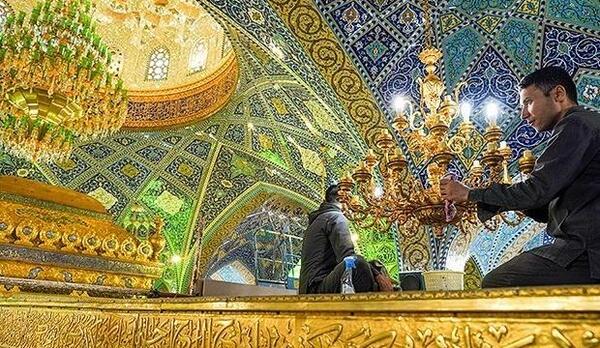 عکس ضریح حرم حضرت رقیه