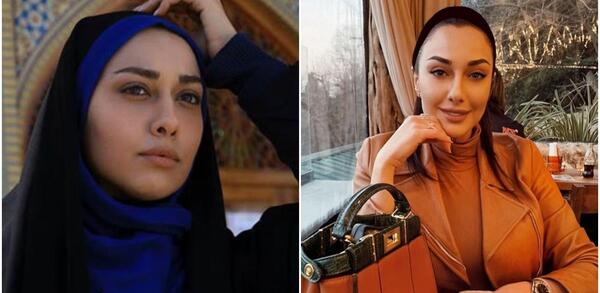 عکسهای صدف طاهریان قبل و بعد از کشف حجاب