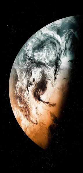 عکس از کره زمین در فضا