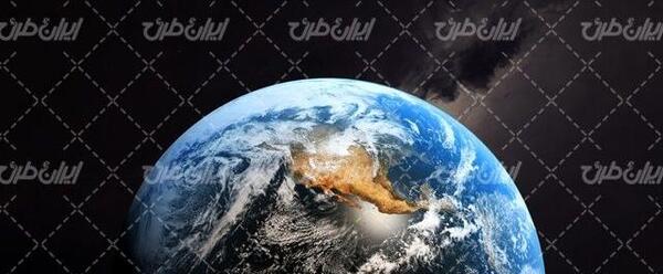 عکس از کره زمین در فضا