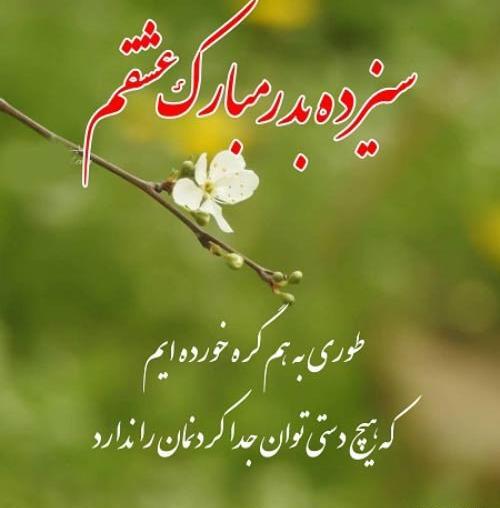 عکس تبریک 13 بدر 1400