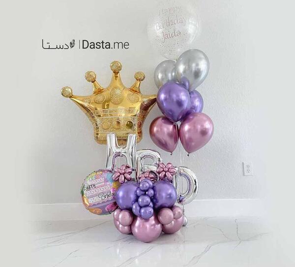 عکس کرومی صورتی و بنفش