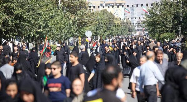 عکسهای پیاده روی اربعین تهران