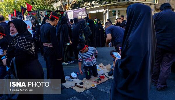 عکسهای پیاده روی اربعین تهران
