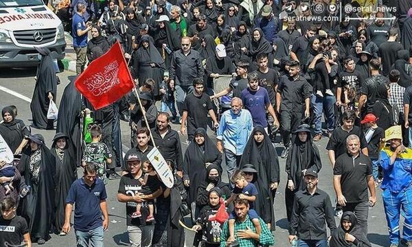 عکسهای پیاده روی اربعین تهران