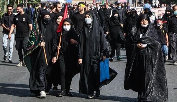عکسهای پیاده روی اربعین تهران