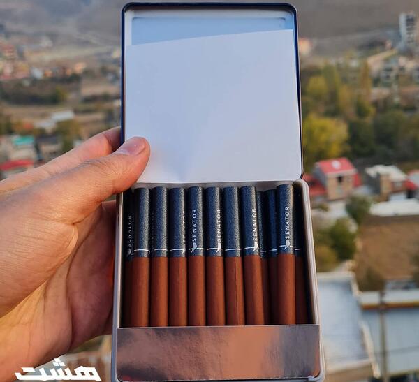 عکس سیگار سناتور شکلاتی