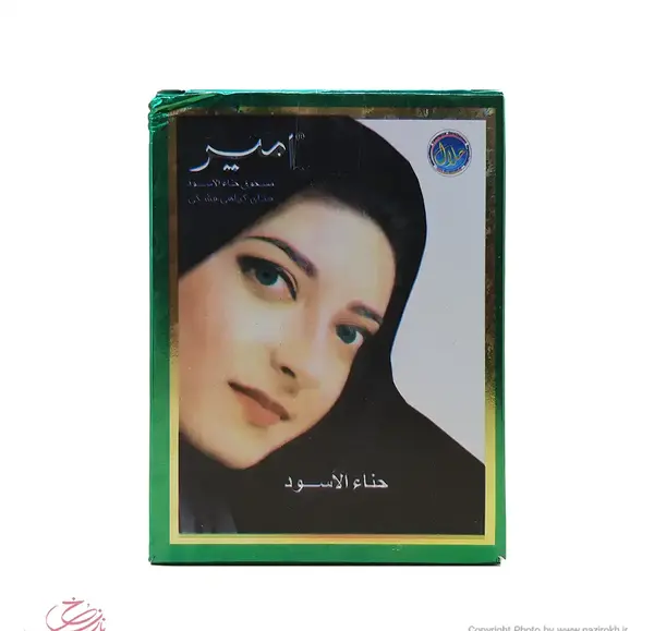 عکس رنگ موی حنا هندی