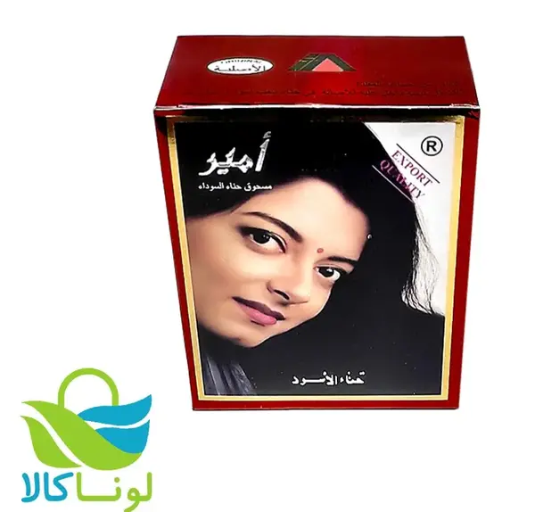 عکس رنگ موی حنا هندی