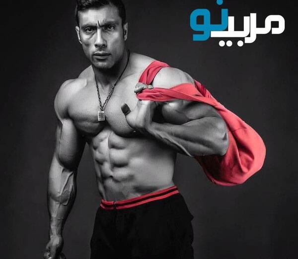 عکس ابوالفضل آقاخانی و همسرش