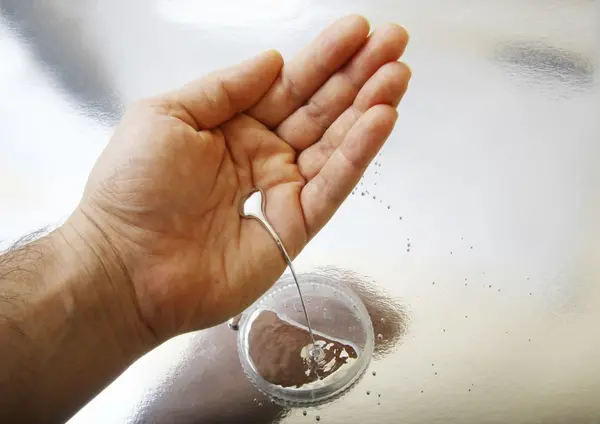 عکس رنگ جیوه ای