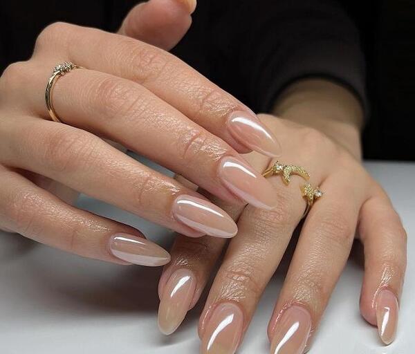 عکس مدل ناخن ژلیش عروس
