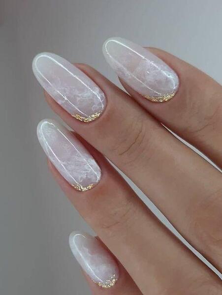 عکس مدل ناخن ژلیش عروس