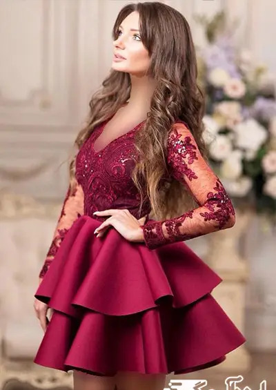 عکس لباس مجلسی دخترانه خارجی