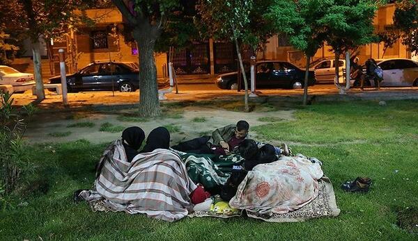 عکس زلزله تهران
