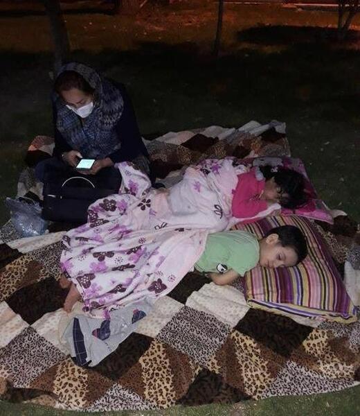 عکس زلزله تهران