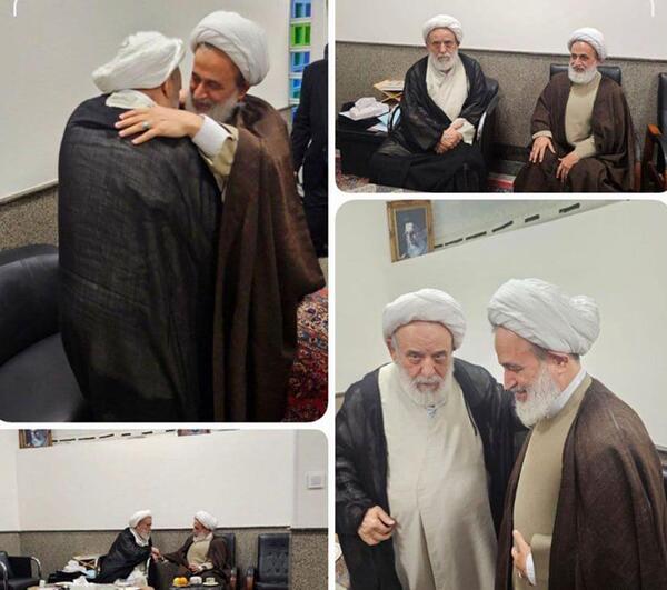عکس شیخ حسین انصاریان عموی علی انصاریان