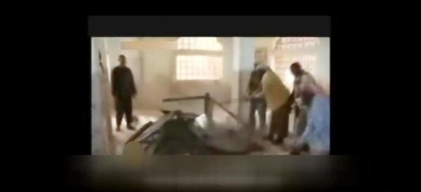 عکس جنازه حجربن عدی بعد از نبش قبر