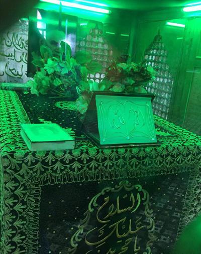 عکس جنازه حجربن عدی بعد از نبش قبر