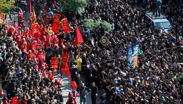 عکس روز عاشورا در بازار تهران